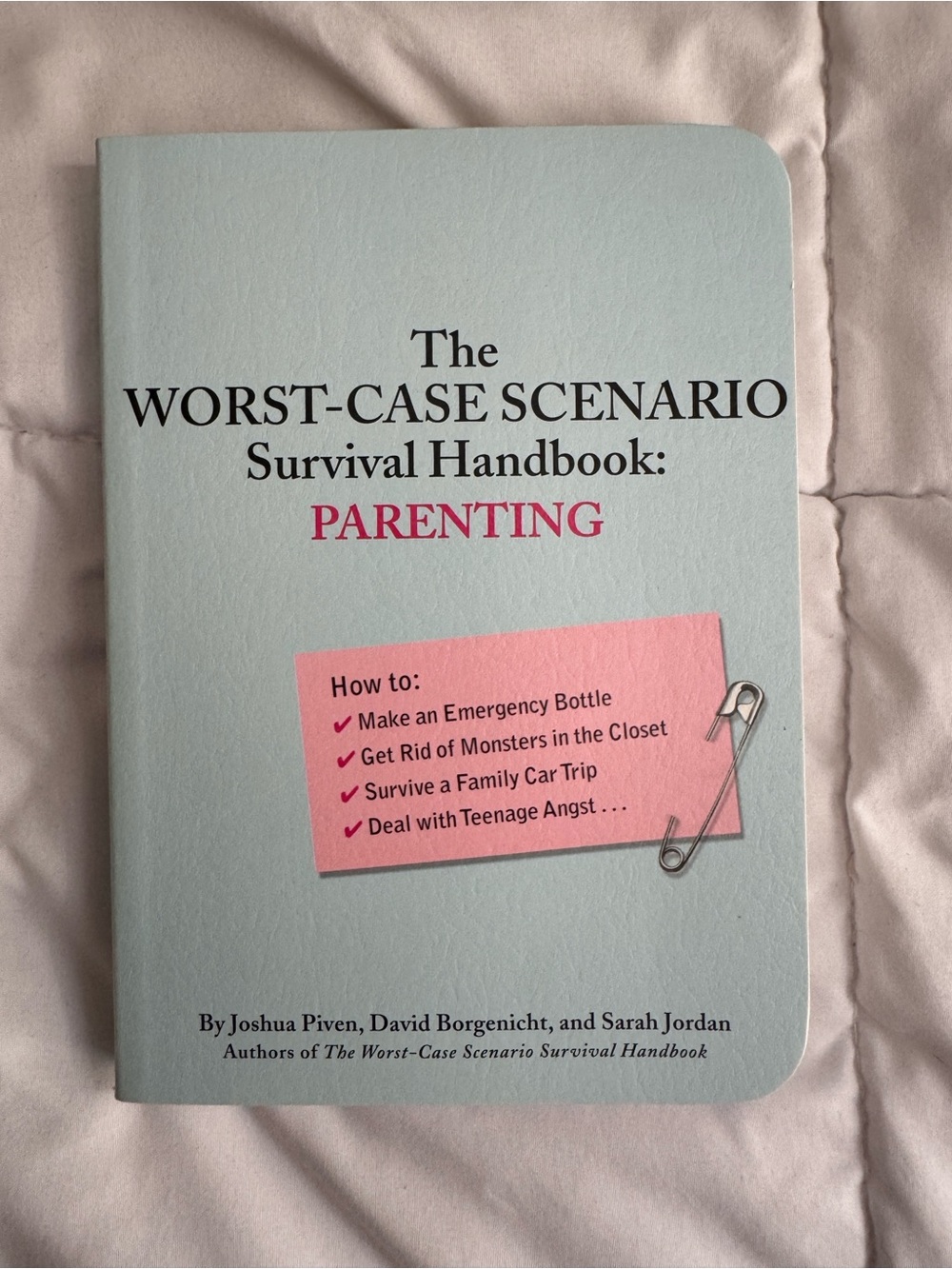 The Worst-Case Scenario Survival Handbook: Parenting - Light Blue & Pink Cover